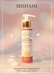 MISHAIM Oil-Free Moisturizer SPF 25 – Lightweight, Non-Greasy Daily Hydration for All Skin Types