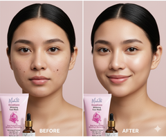 Misham Glutathione Brightening Duo – Facewash & Glow Serum Combo